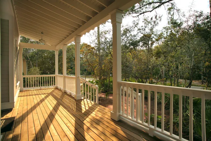 Local Nashville porch contractors constructing a durable residential porch
